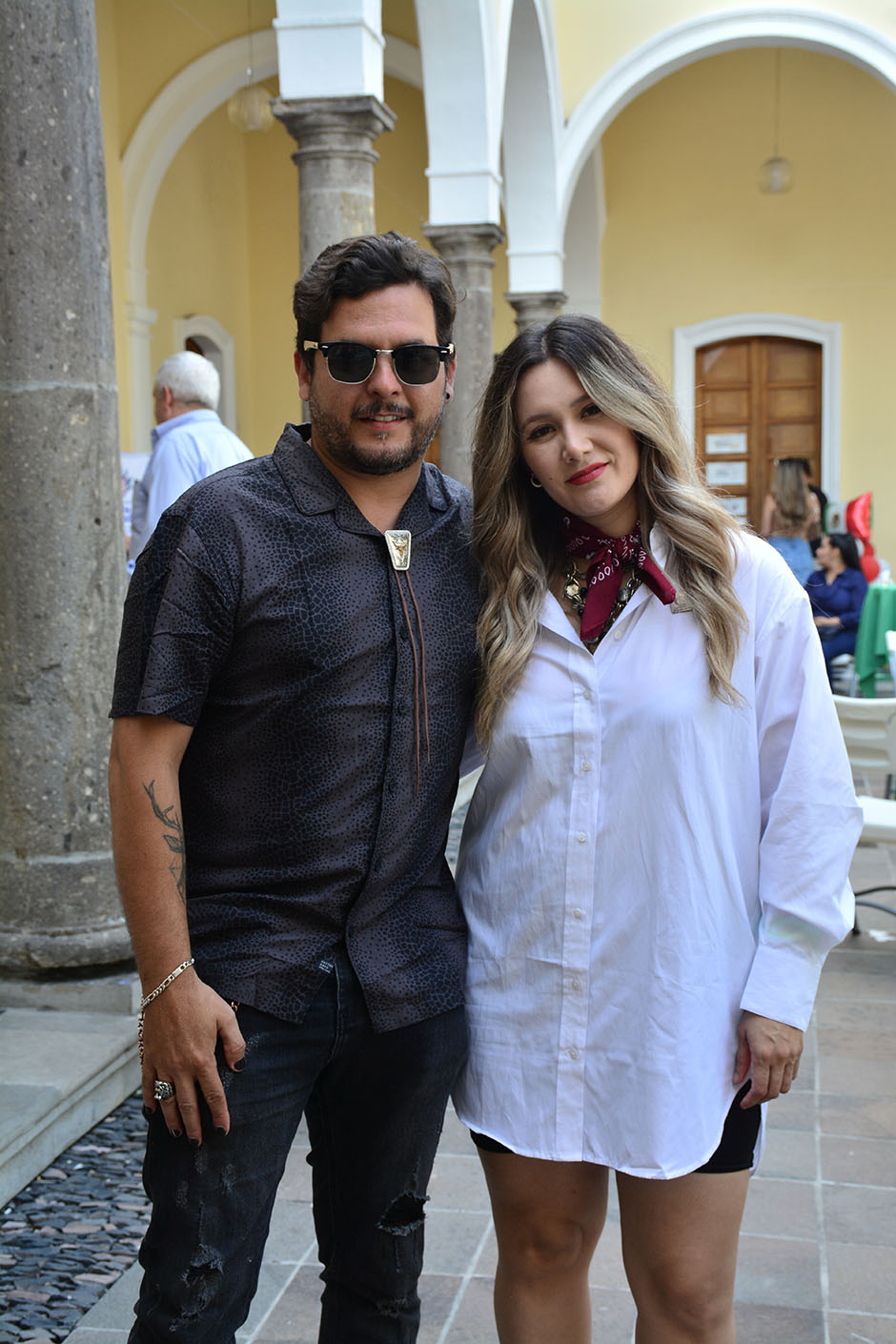 Paco Morales y Gaby Jaramillo