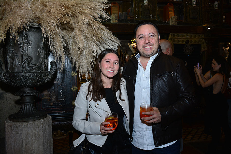 Priscilla Basulto y Christian Frey