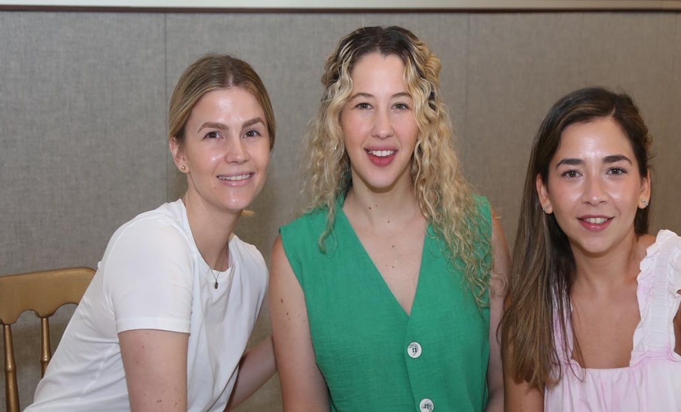 Marian Sesma, Lorena García y Mónica Guzmán
