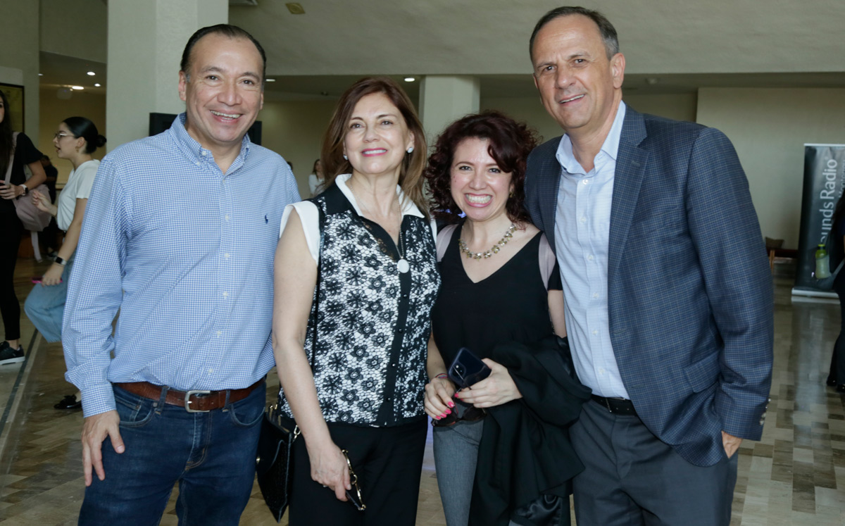 Alejandro Olivera, Luz Vanzulli, Diana Betancourt y Daniel Moska / Foto: Omar Valdez
