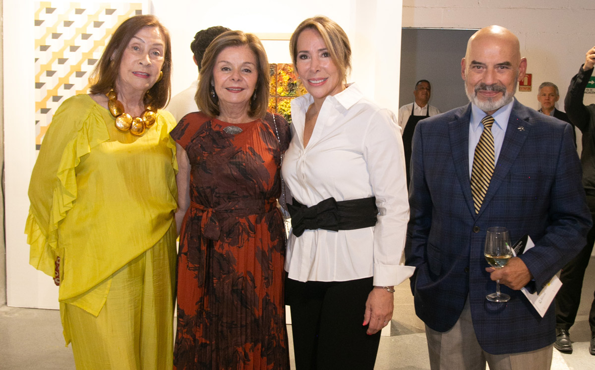 Cristina Brittingham, Lily Navarro, Sandra Gojón y Alberto Villarreal / Foto: Omar Valdez y Roberto Alvarado