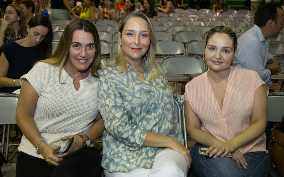 Daniela de Llano, Adriana Zavala y Elma Garza / Foto: Roberto Alvarado