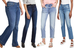 Aquí te decimos cómo elegir los jeans según la forma de tu cuerpo (Foto: Cortesía)