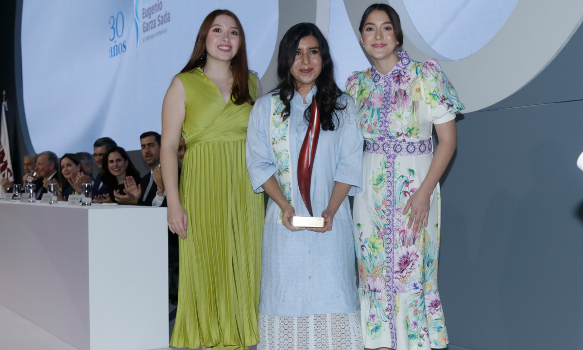 Paulina González, María José Villegas y Wendy González / Foto: Omar Valdez