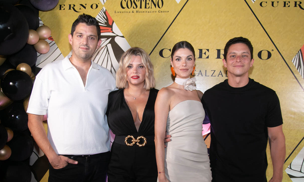 Enrique De la Garza, Amanda Versteeg, Nicky Versteeg y Roberto Figueroa