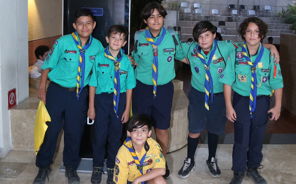 Grupo de participantes en el grupo Niños en Acción / Foto: Roberto Alvarado