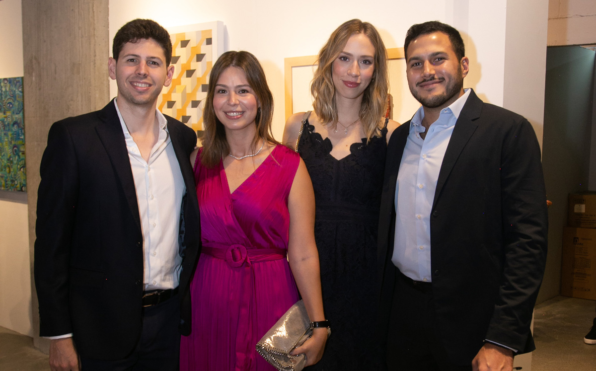 Juan Garza, Valeria Elizondo, Isabella Perches y Diego Aguirre / Foto: Omar Valdez y Roberto Alvarado