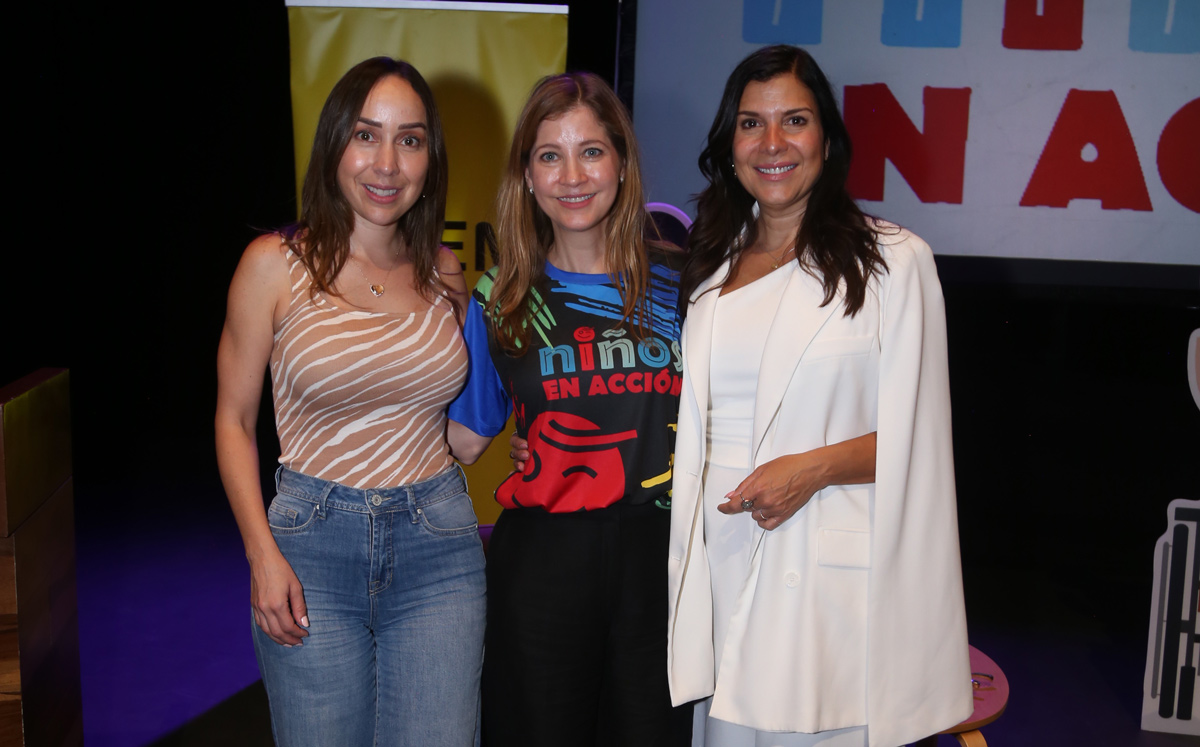 Marilu Colosio, Claudia Cantú y Lorenia Canavati / Foto: Roberto Alvarado