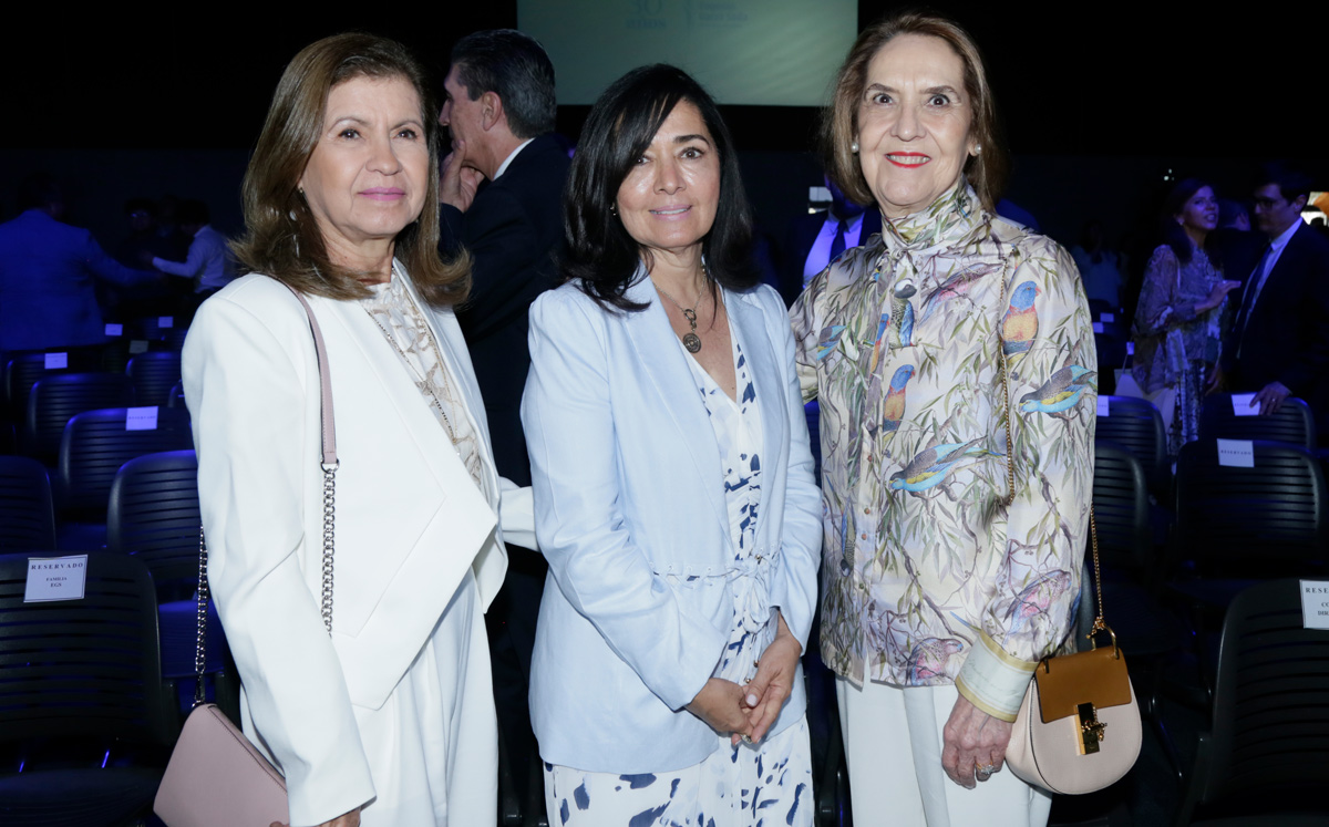 Maru Gómez de Saldívar, Claudia de Garza y Magdalena Margáin de Ramírez / Foto: Omar Valdez