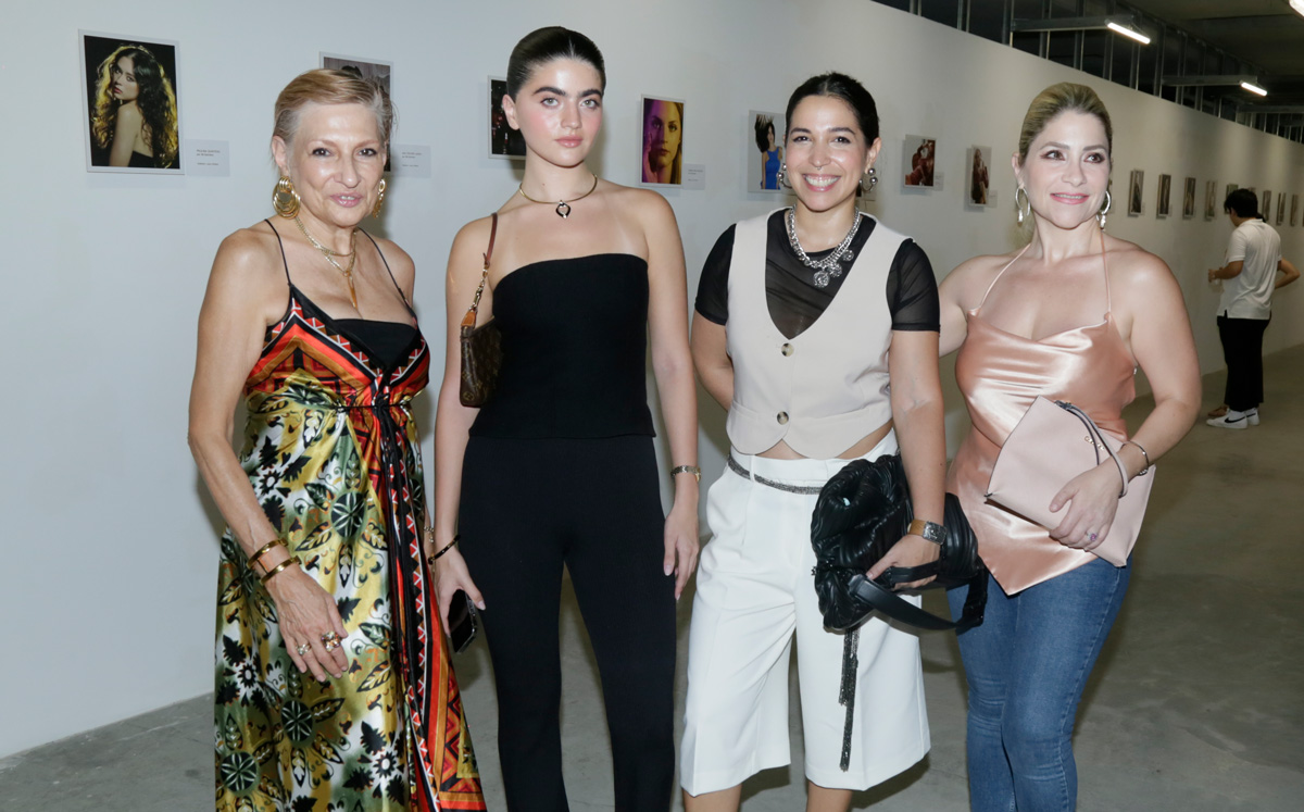 Rosina Ramón, Mariana de Anda, Laura Bruzual y María Fernanda García Sada / Foto: Omar Valdez