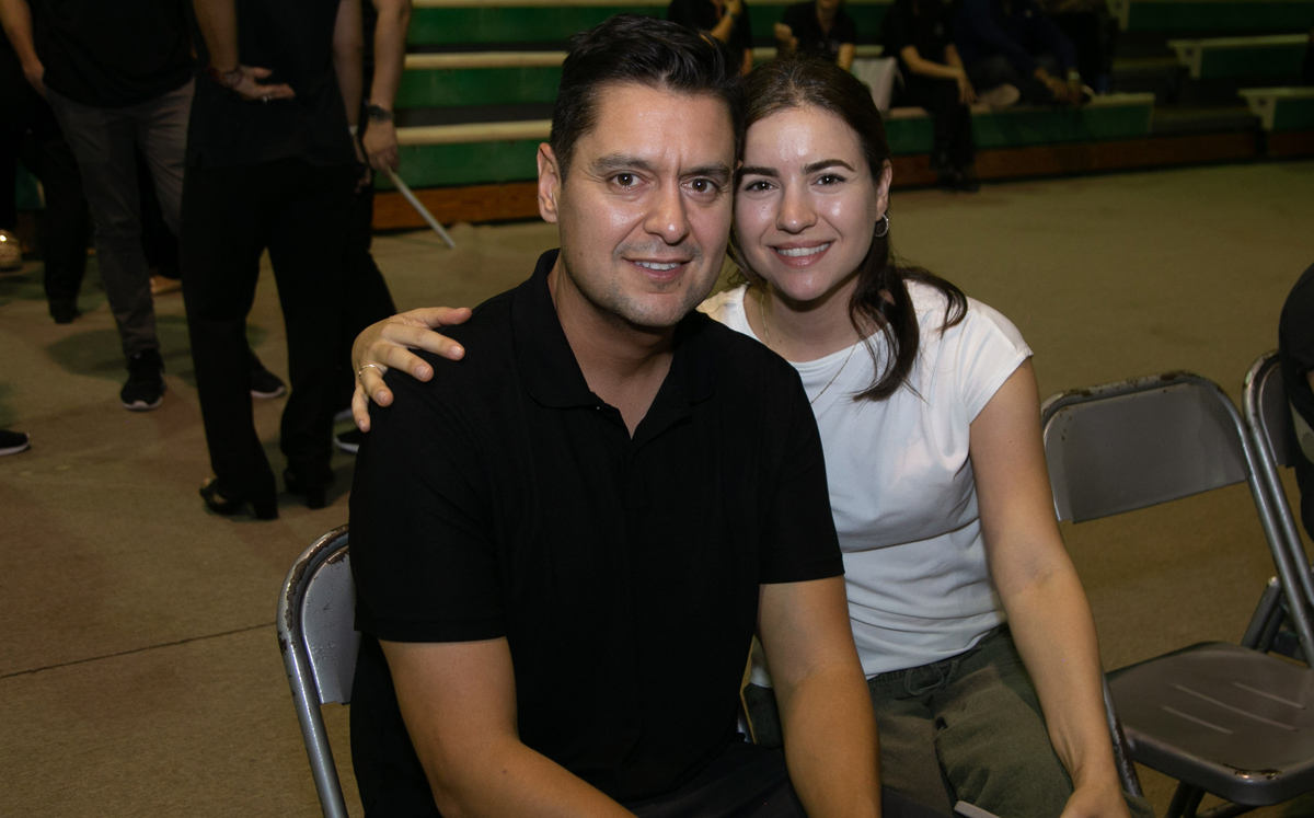 Sergio Porras y Blanca Treviño / Foto: Roberto Alvarado
