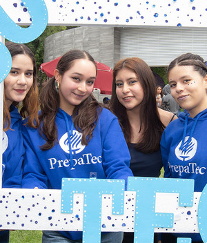 Valeria Malaver, Natalia Michel, Aranza Malagon y Sofía Rincón