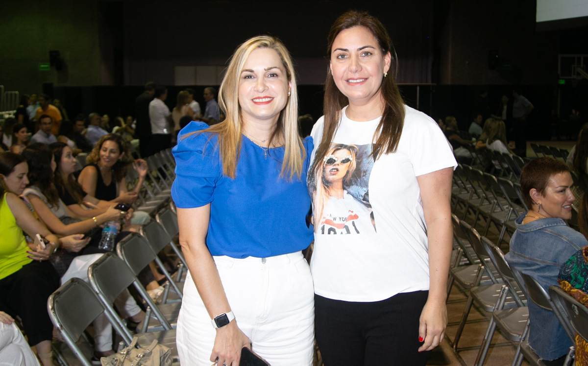 Vanesa Lozano de Zarate y Gaby Ganem / Foto: Roberto Alvarado