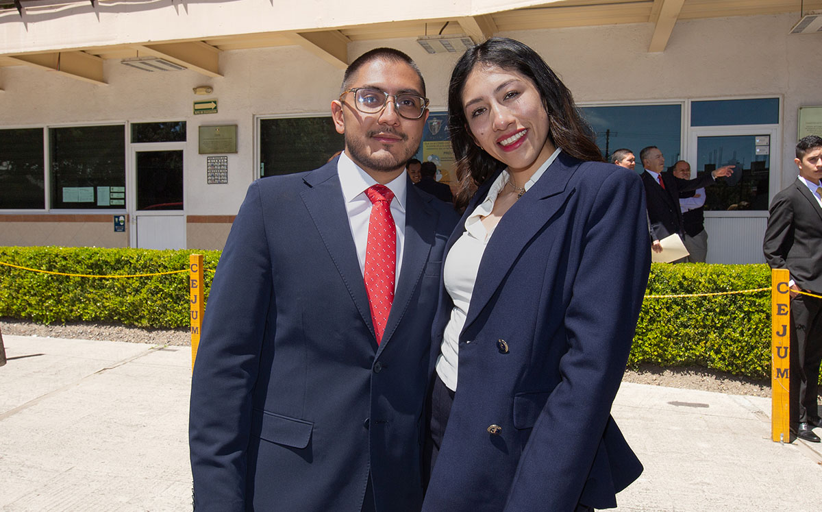 Eduardo Manjarrez y Jessica barba