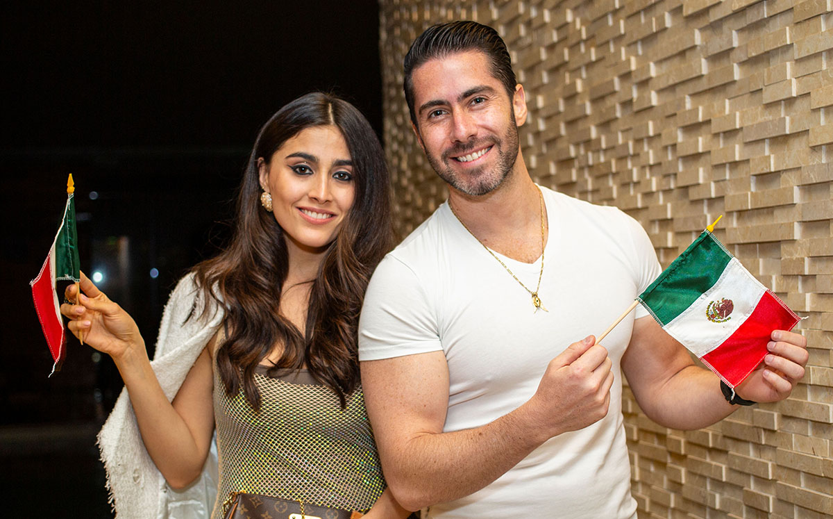 Fernanda Cue y Héctor Ovalle
