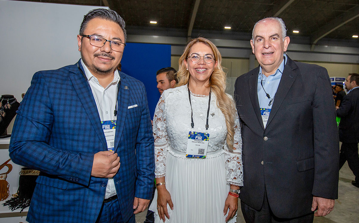 Julián Sobrino, Araceli Moscosa y Alfonso Ramos