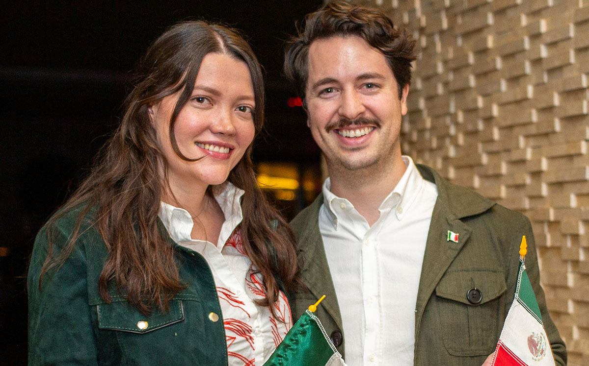 Paula Serna y Federico Hanhausen