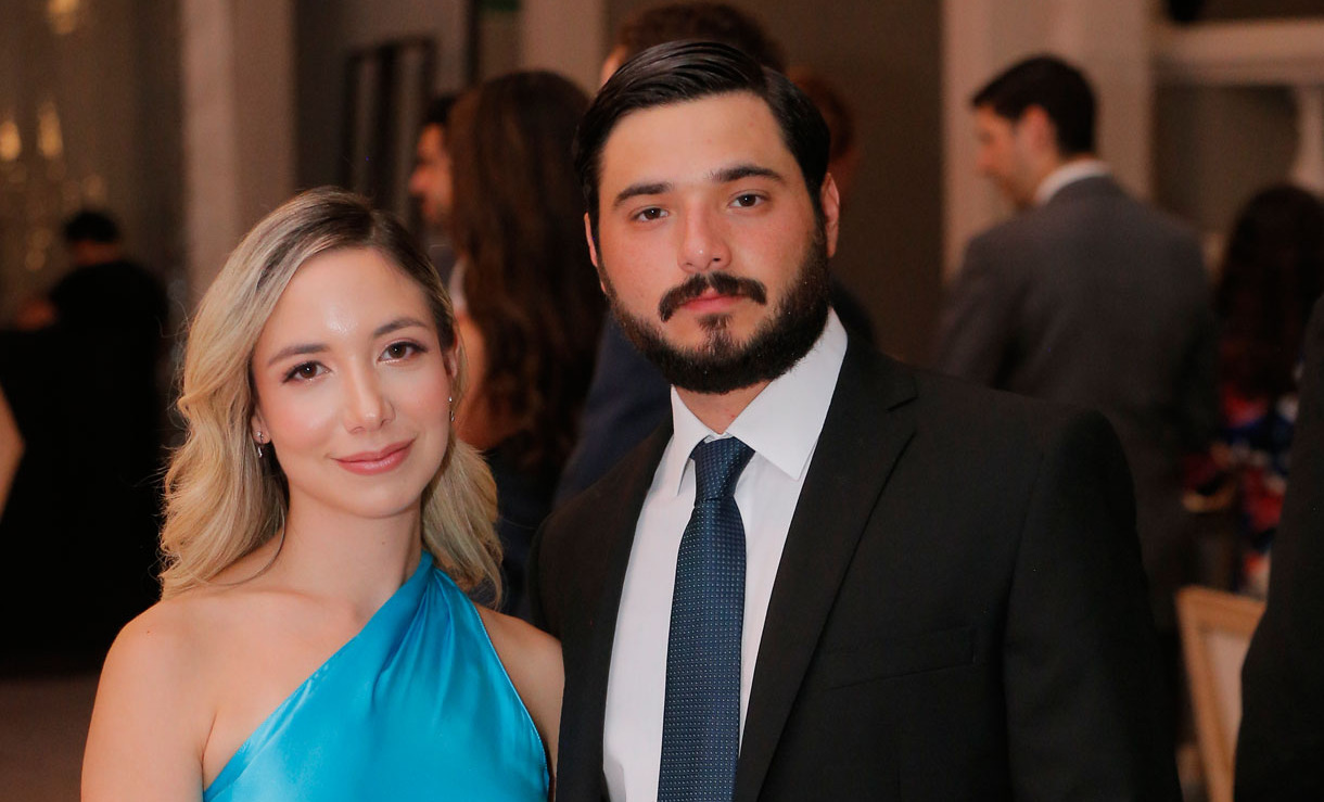 María Nelly González y Édgar López