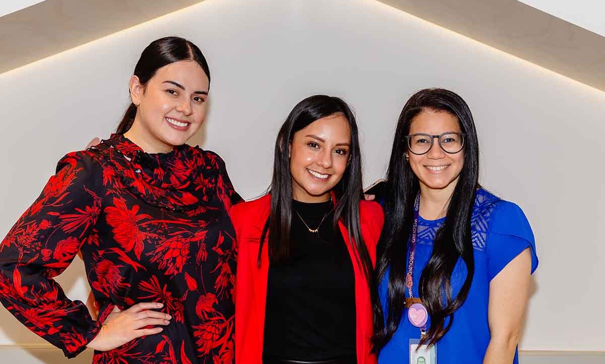 Erika Velázquez, Karen Nolasco y Mace Morales