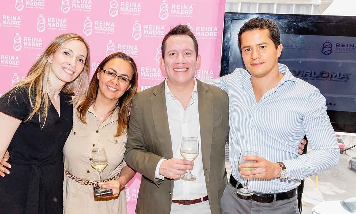 Aranzazu Canal, Paola Escamilla,  Ricardo Rodríguez y Christian Landi