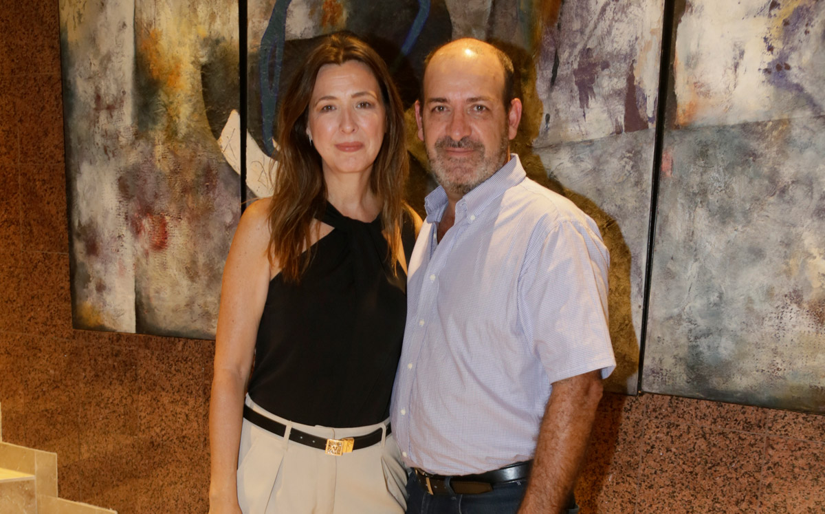 Alejandra González de Kuri y Alfredo Kuri / Foto: Omar Valdez