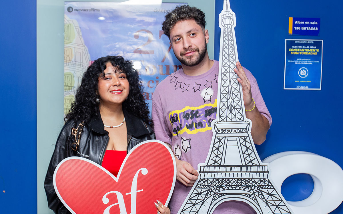Alondra Meneiro y Diego Álvarez