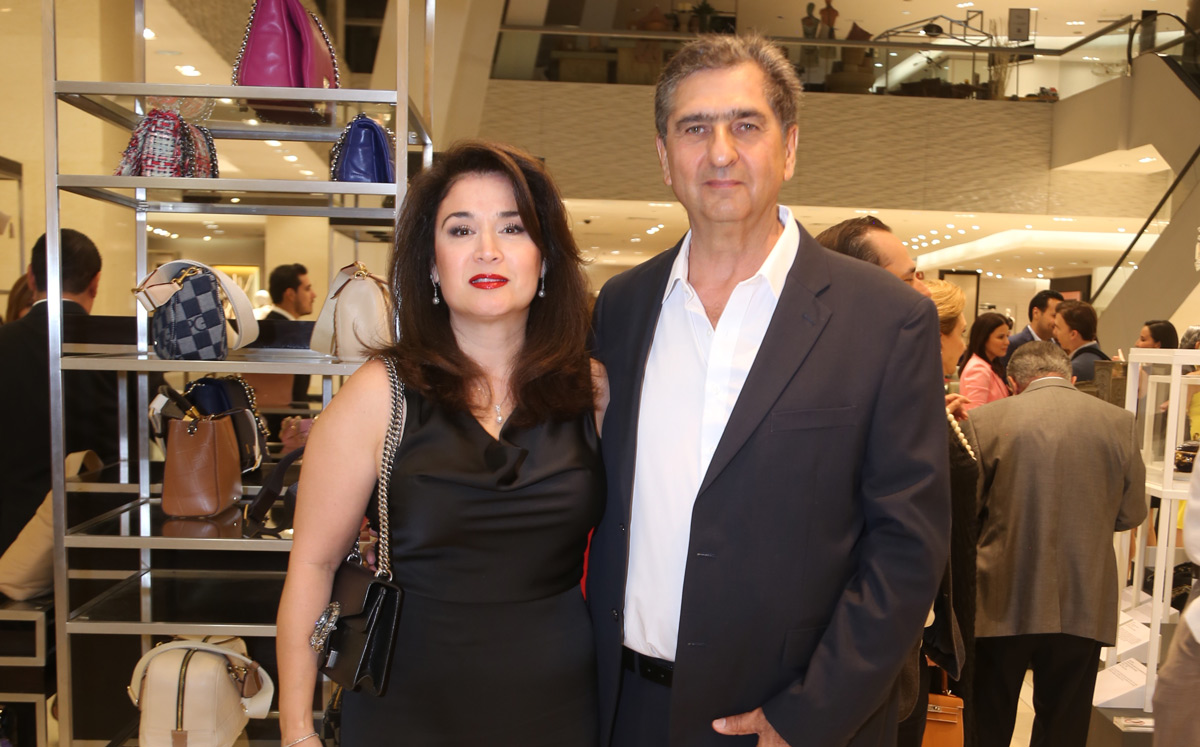 Bárbara Barceló de Náder y César Náder / Foto: Roberto Alvarado
