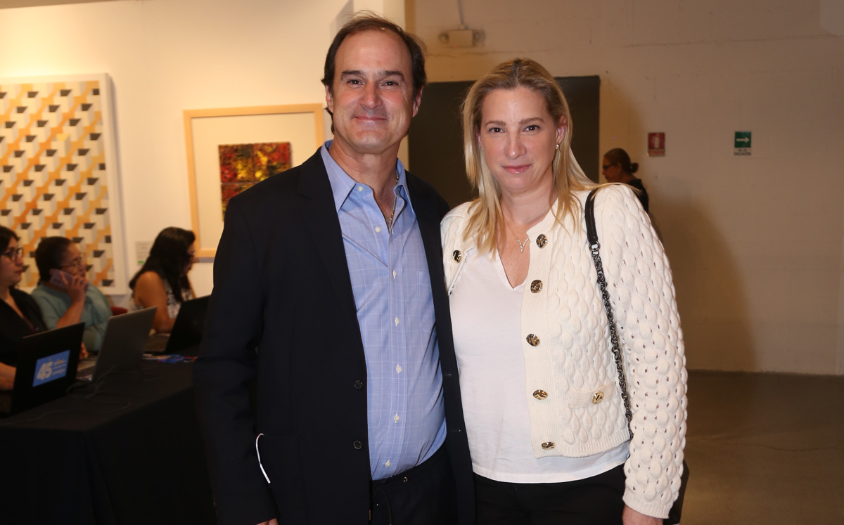 Bernardo Fernández y Verónica García / Foto: Roberto Alvarado