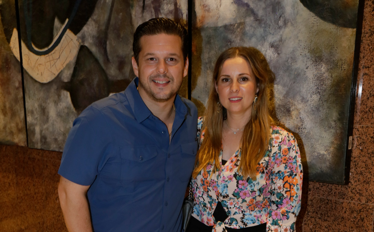 Fabrizio Santos y Nora Treviño de Santos / Foto: Omar Valdez