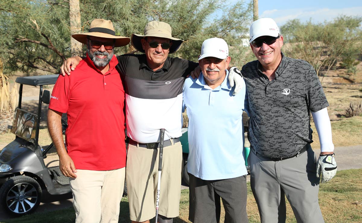 Fer, Dani, Salvador y Beto