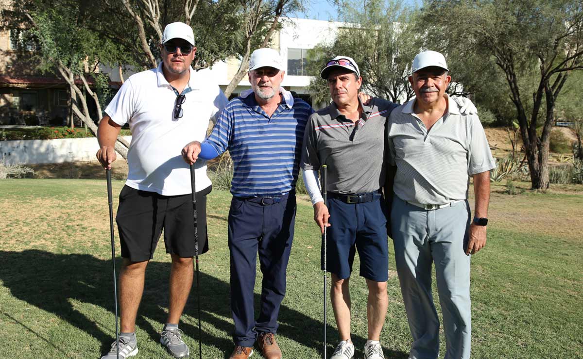Javier, Rogelio, Luis y Gerardo