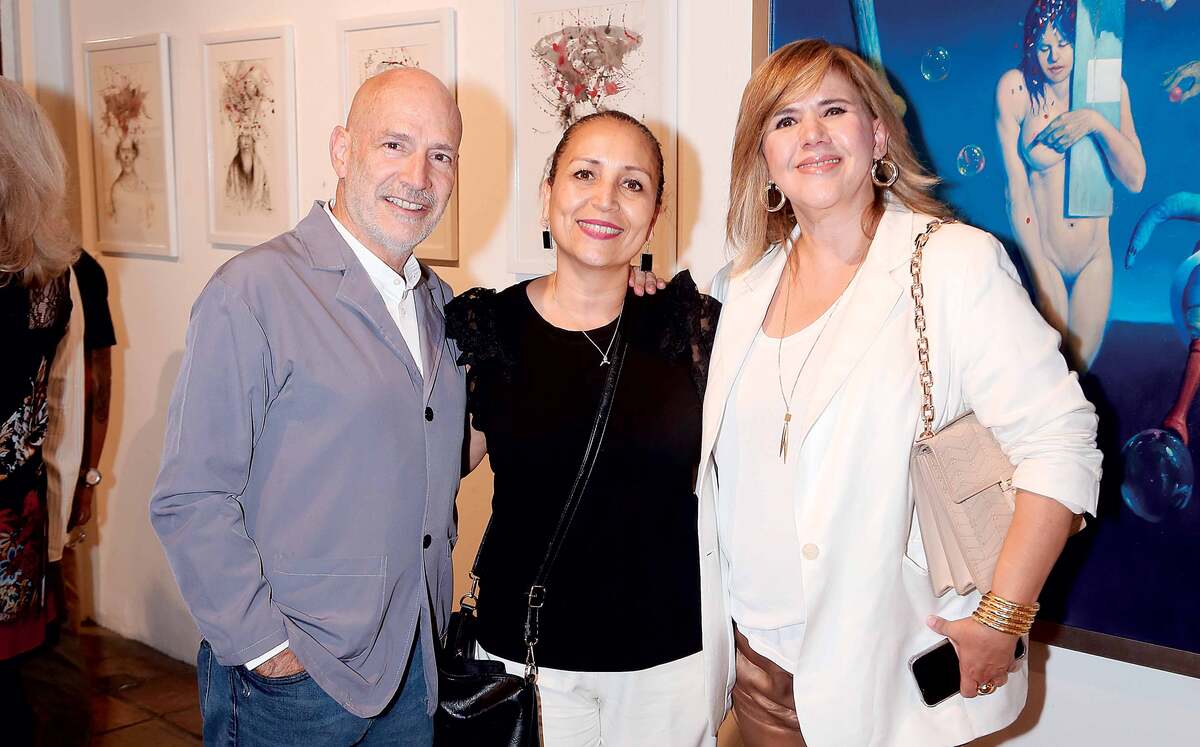 Jorge Esteves, Diana Chi y Gabriela Garza