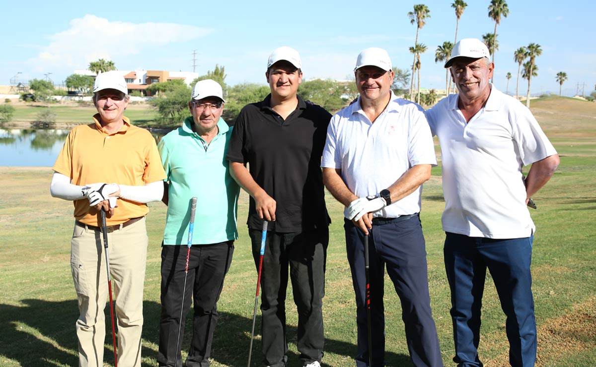 José Ángel, Max, Chuy, Samir y Juan José