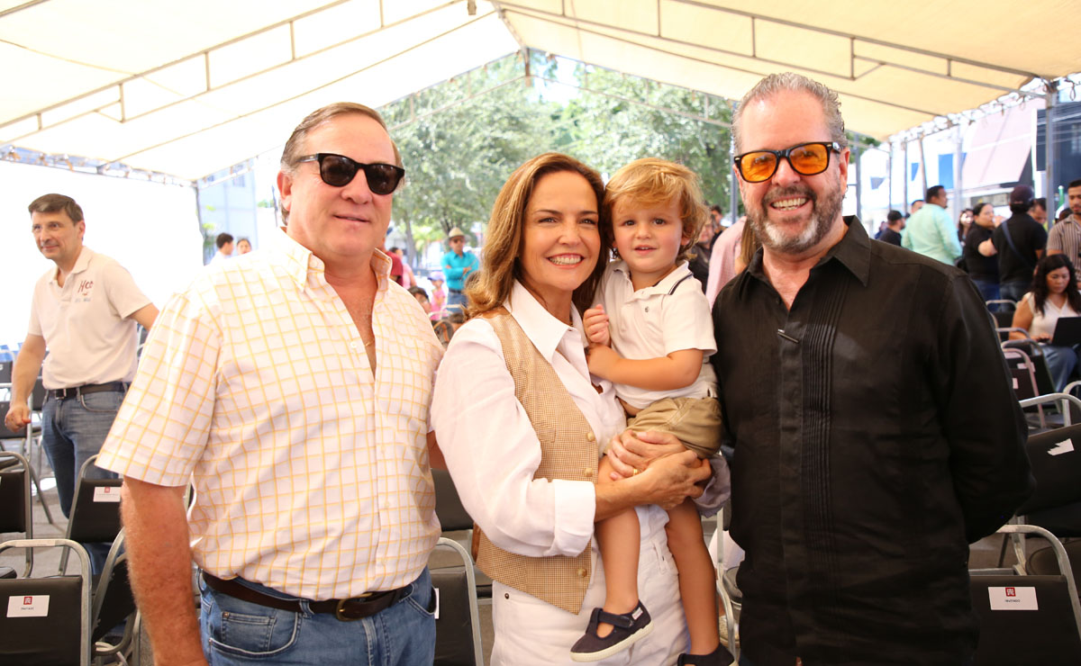 José Antonio, Pilar, Daniel y Paul