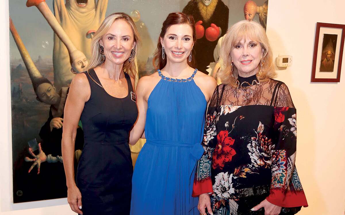 Lorena Gama, Dany Marroquín y Dora María Maldonado