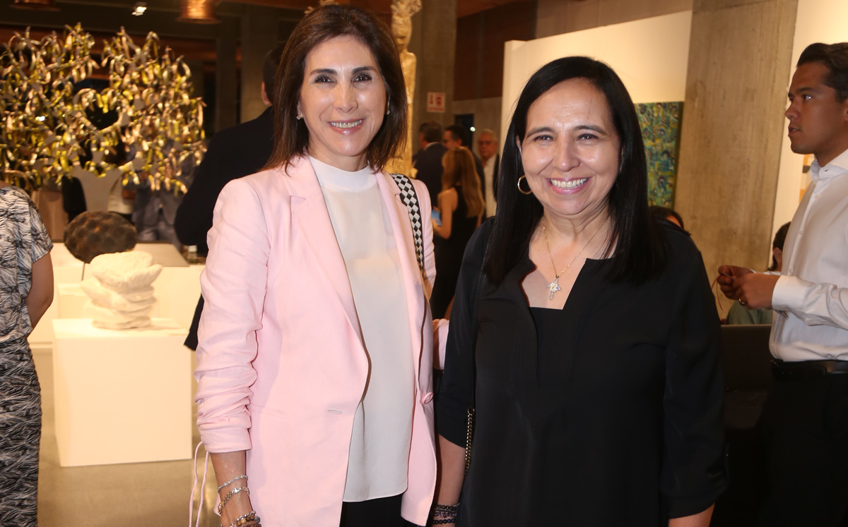 Lucy Garza de Llaguno y Consuelo Bañuelos / Foto: Roberto Alvarado