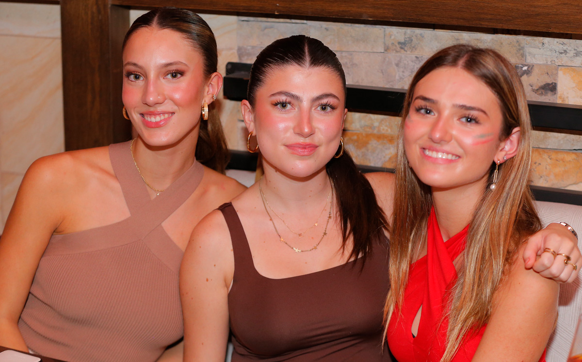 María Páez, Emma Huerta y Brenda Sada / Foto: Staff Chic