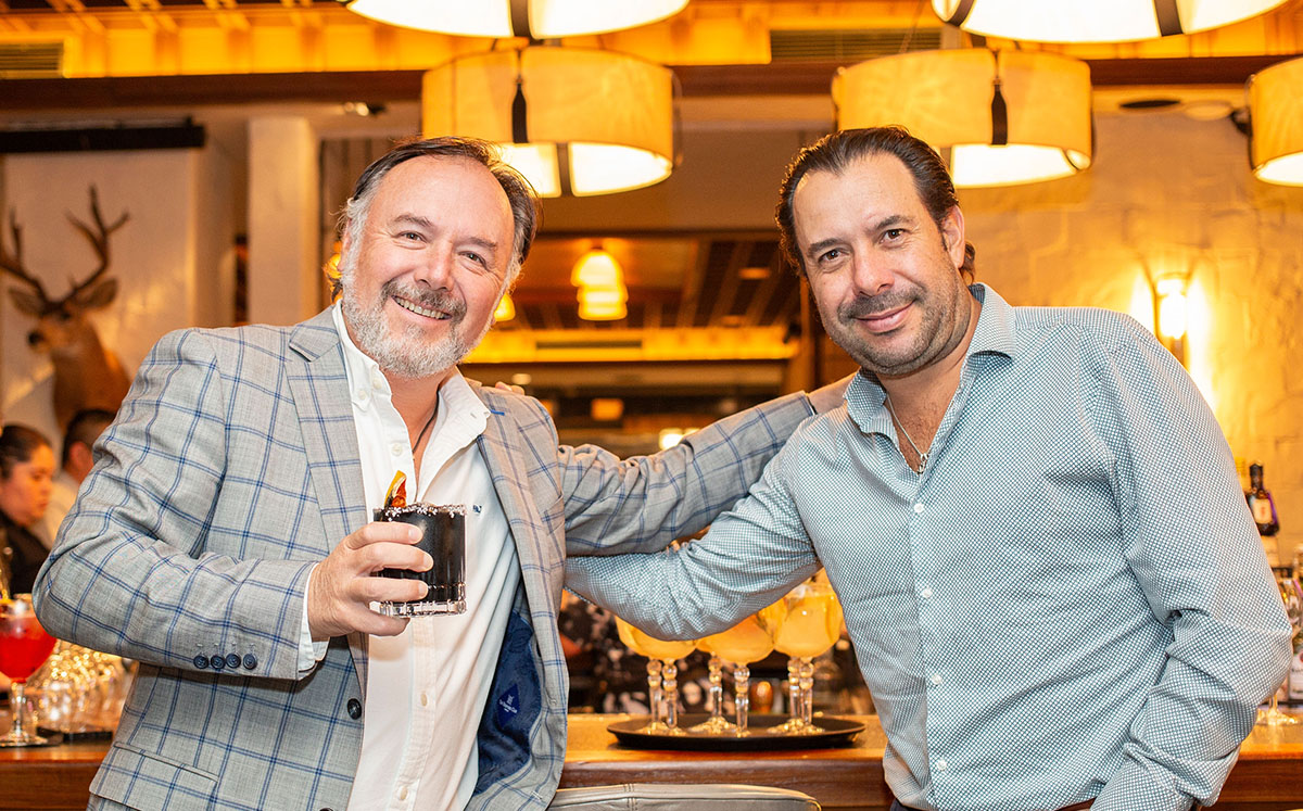 Paul Brunet y Jorge Serratos