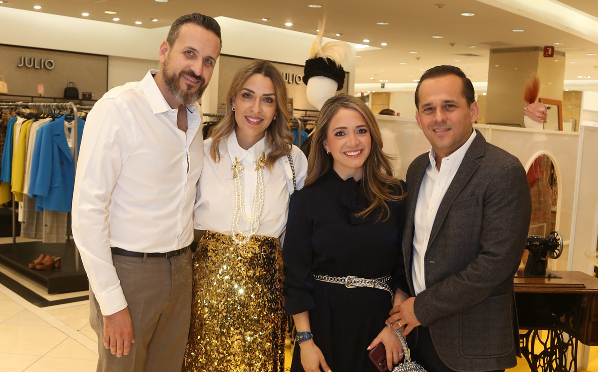 Ramiro Montemayor, Cristina Gutiérrez, Nancy Salazar y Humberto Vargas / Foto: Roberto Alvarado