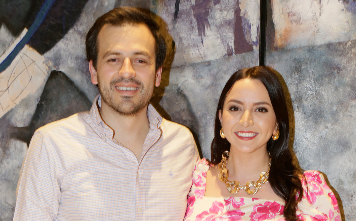 Roberto Coindreau y Mónica Zúñiga / Foto: Omar Valdez