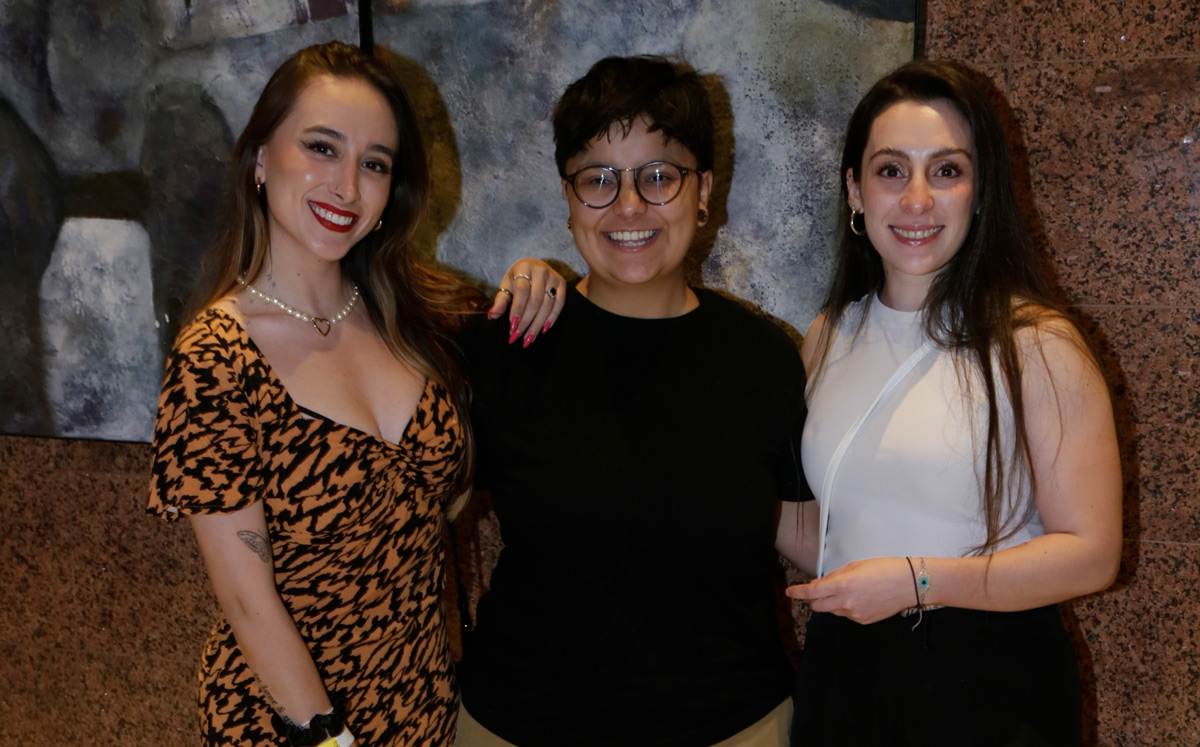 Silvia Xicontencatl, Laura Patricia Álvarez y Krystela Valle / Foto: Omar Valdez