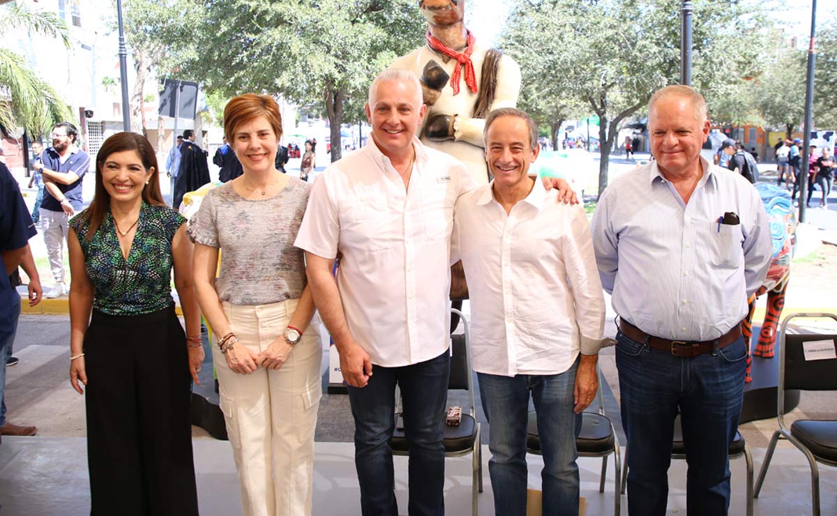 Sofía, Selina, Román, Eduardo y Juan