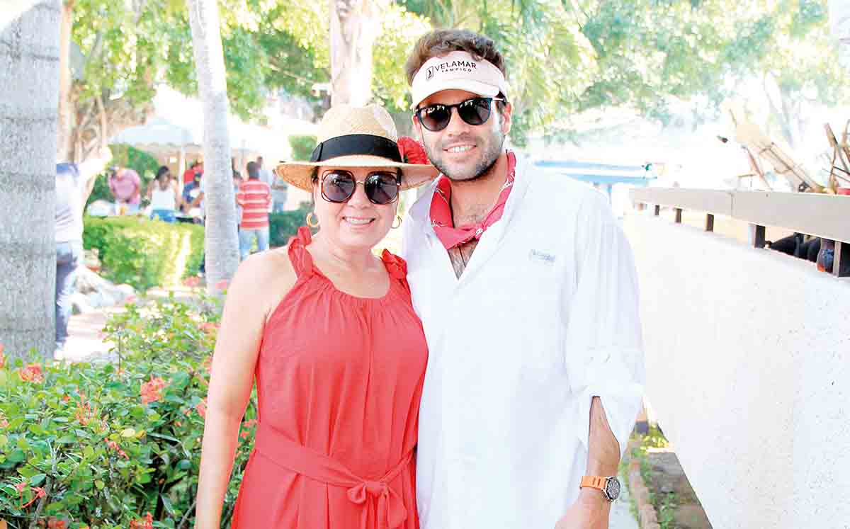 DELIA DE LEÓN Y ANDRÉS ARIAS estuvieron presentes en la celebración a la Covadonga