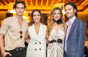 Marco Cordero, Rocío Roble, Alexia Capdevielle y Rafa Picard