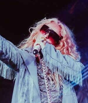 Paulina Rubio rompe en llanto al recordar a su mamá en concierto (Instagram)