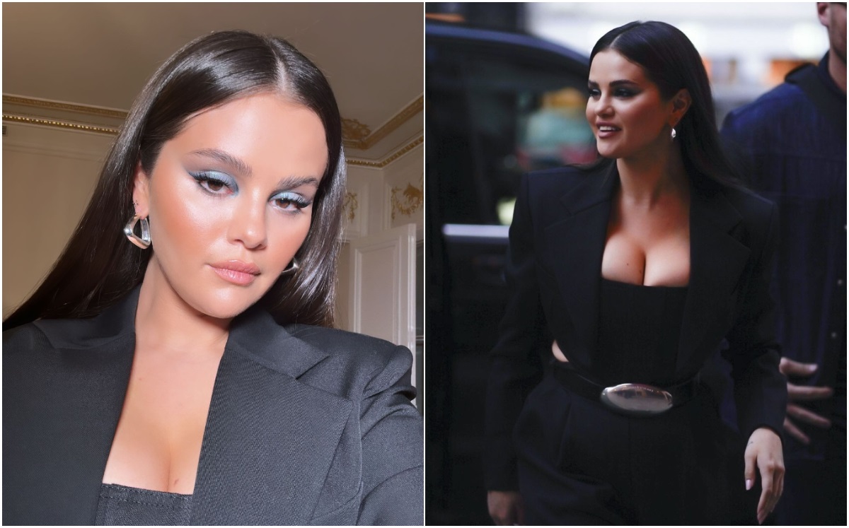 Selena Gomez inaugura Paris Fashion Week con poderoso traje (Foto: IG)