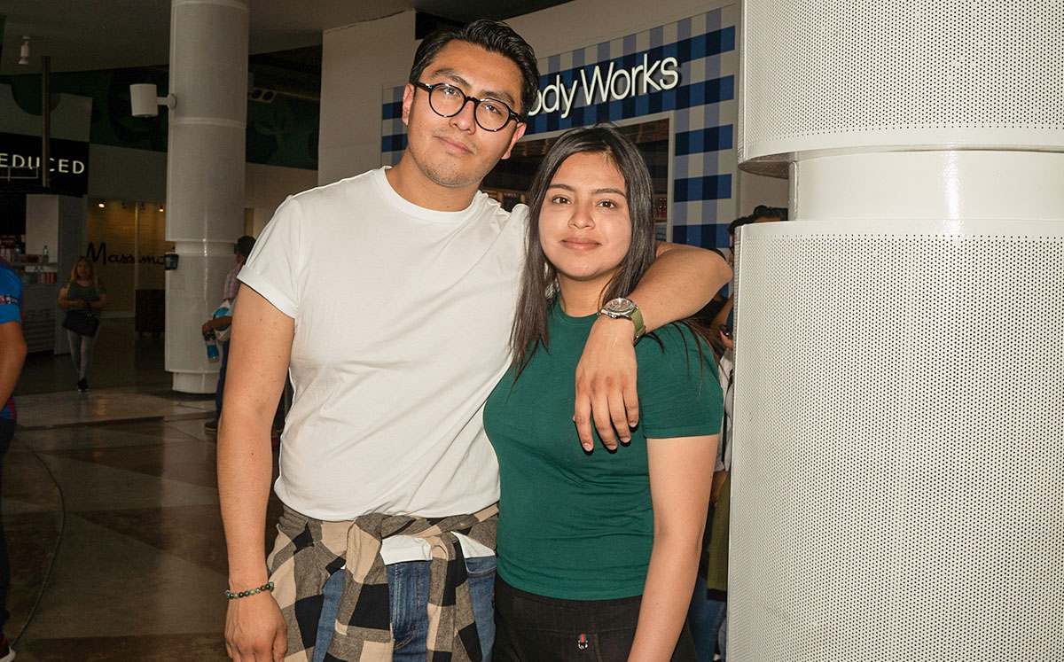 Alexis Reyes y Fernanda Hernández