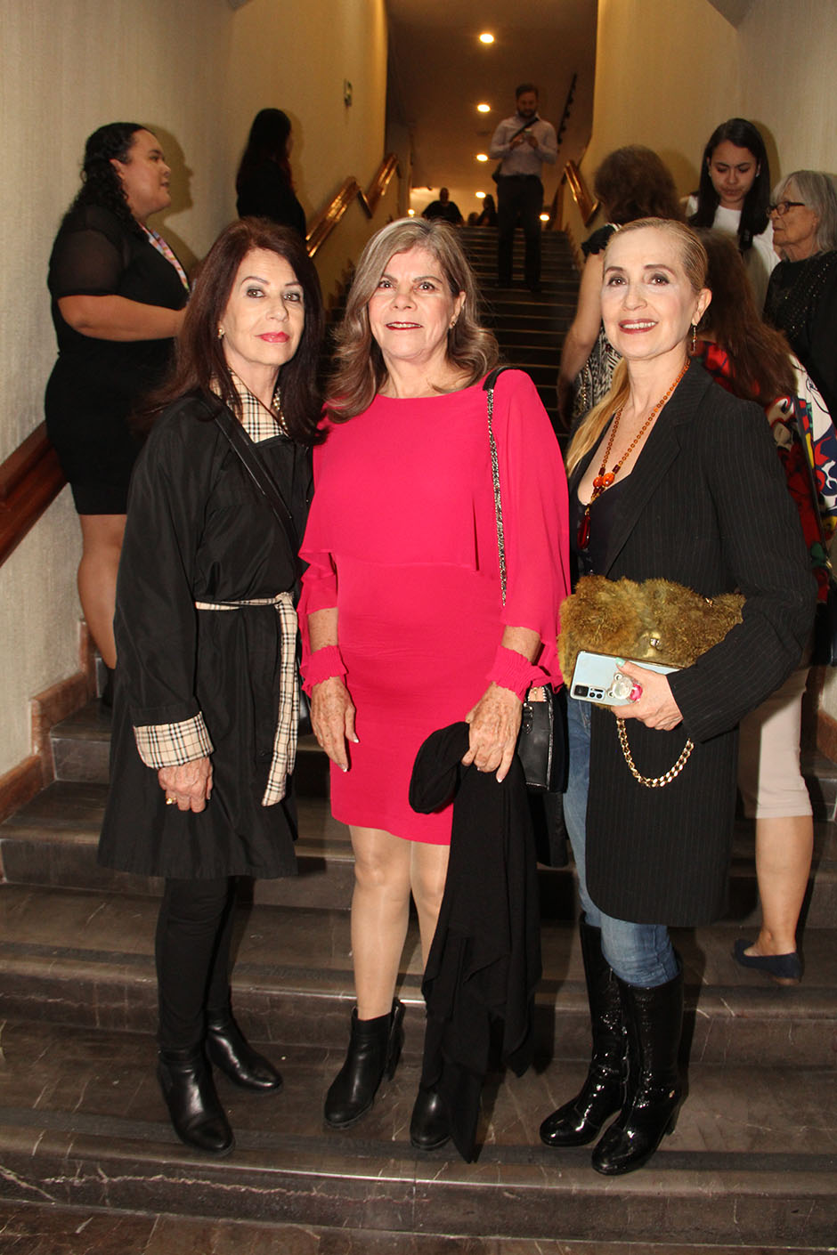 Carmela López Portillo, Verónica Lancaster y Sofía Limón