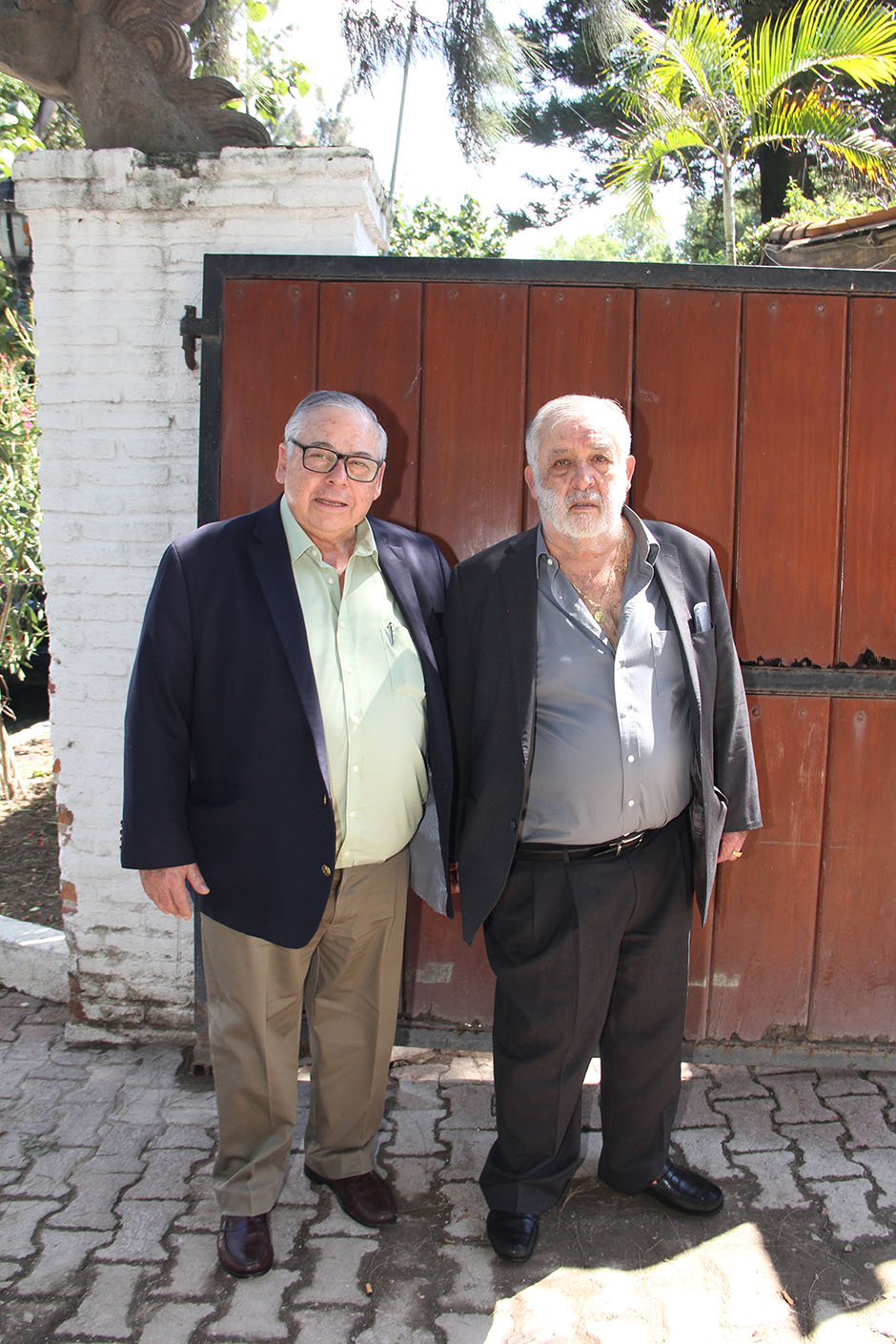 Julio Bazán y Gonzalo Leaño