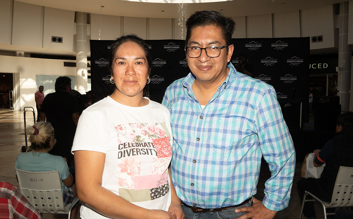 Natalio Aparicio y Leticia Hernández